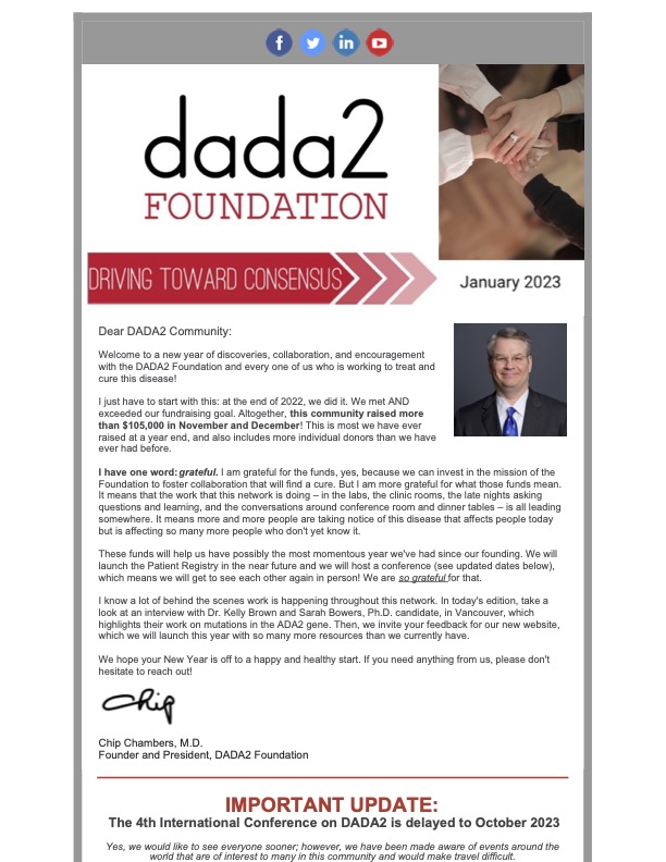 DADA2 January 2023 Newsletter