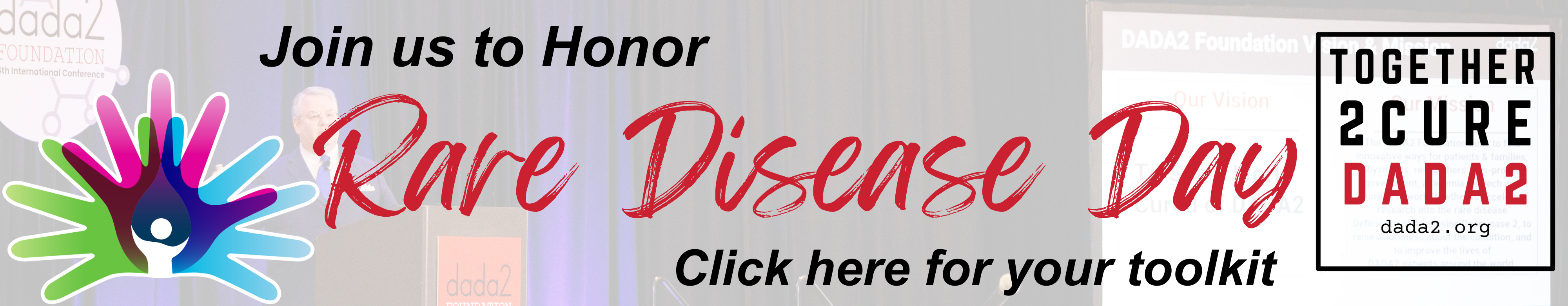 Rare Disease Day Homepage Banner
