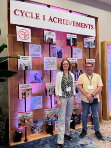 Chief Scientific Officer, Lex Cowsert and Executive Director, Mary Makley, attended the Rare As One conference in late May